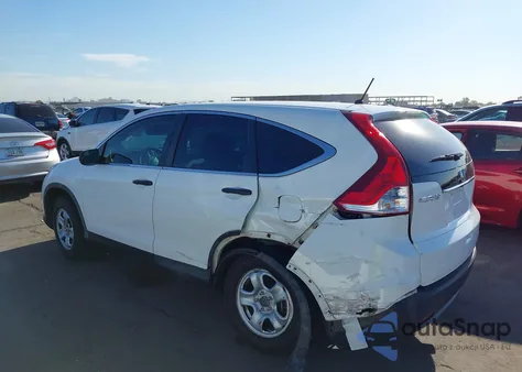 2012 Honda Cr-V Lx z USA, uszkodzony, nr VIN 5J6RM3H36CL015594